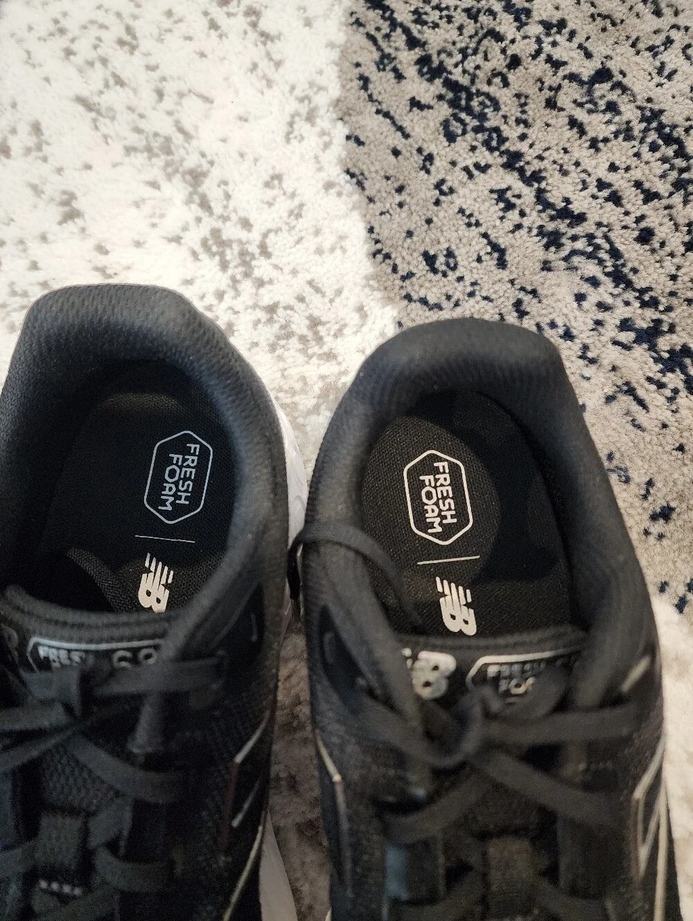 New Balance Fresh Foam 680v8 Black Magnet Size 9 D Sneakers Shoes Comfort